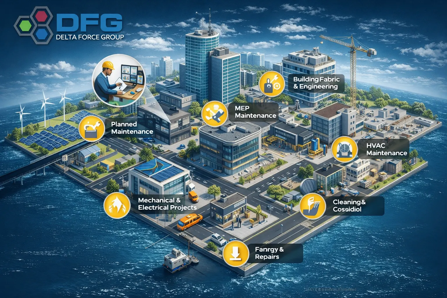 Delta Force Group comprehensive Hard FM services overview