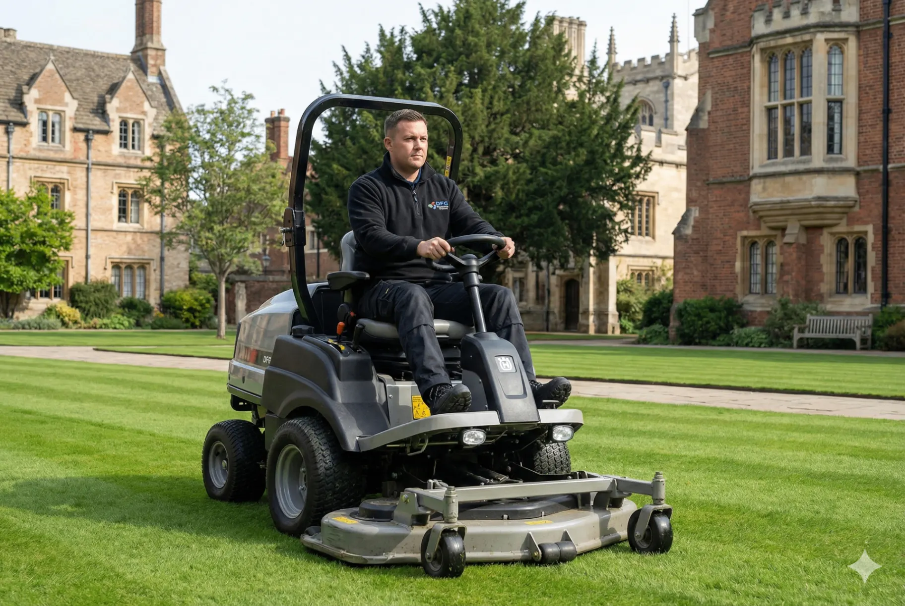 Professional grounds maintenance