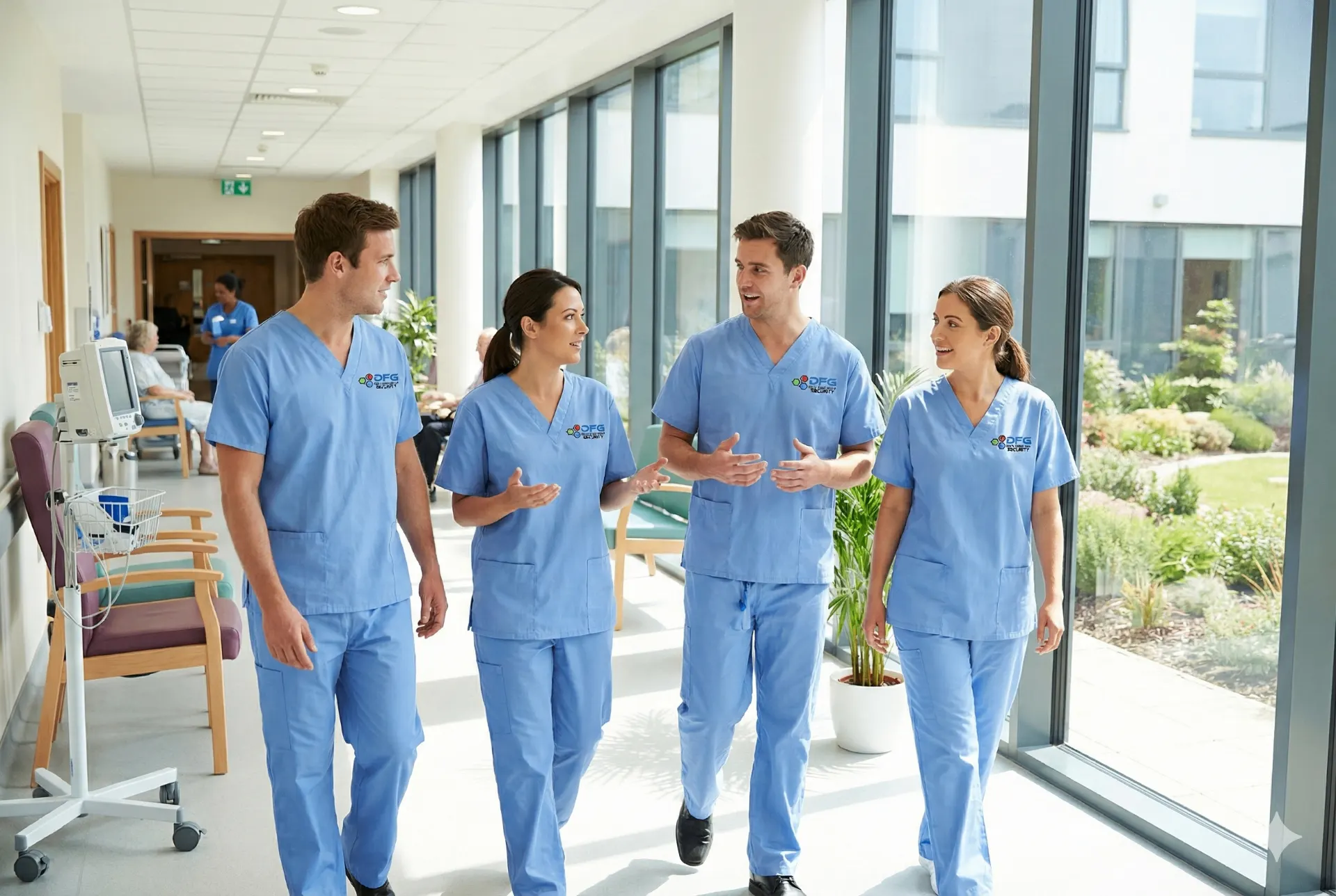 Delta Force Group healthcare professionals